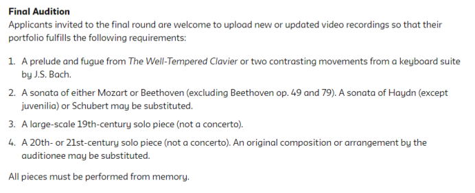 2023年秋季美國曼尼斯音樂學院本科招生簡章