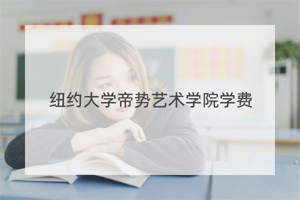 紐約大學(xué)帝勢(shì)藝術(shù)學(xué)院學(xué)費(fèi)