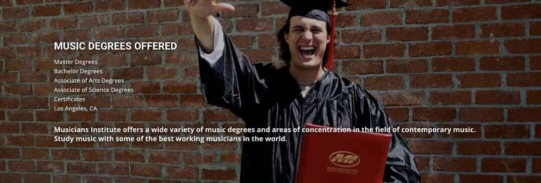 美國MI現代音樂學院專業及申請要求介紹 美國MI現代音樂學院專業及申請要求介紹
