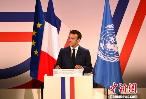 馬克龍談移民政策，法國努力接納但無法“接納所有人”