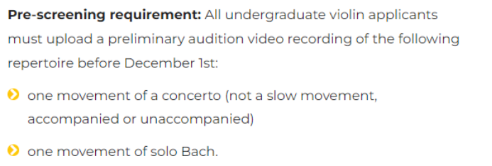 美國羅切斯特大學伊斯曼音樂學院本科招生簡章